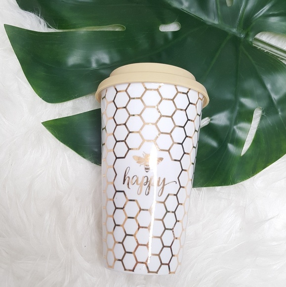 Charming Charlie Other - Charming Charlie Bee Happy To Go Mug